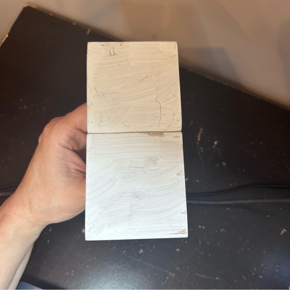 Vintage Set of 2 Drapery Sconces Plaster Corbel Curtain Rod Holders White Grapes - Picture 5 of 10